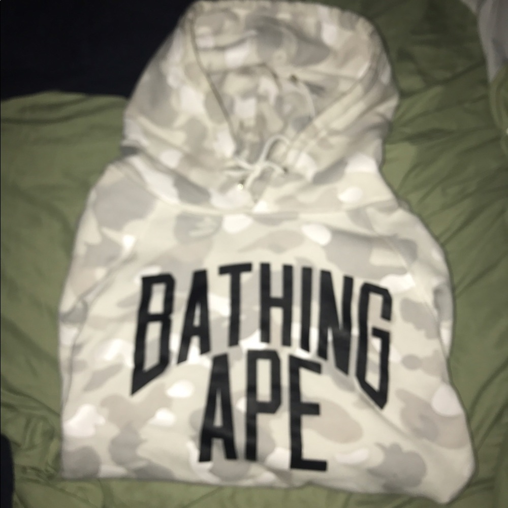 Bape pullover hoodie